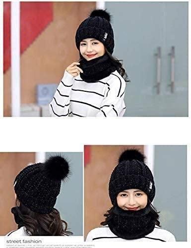 Unisex Woolen Winter Cap & Scarf Set