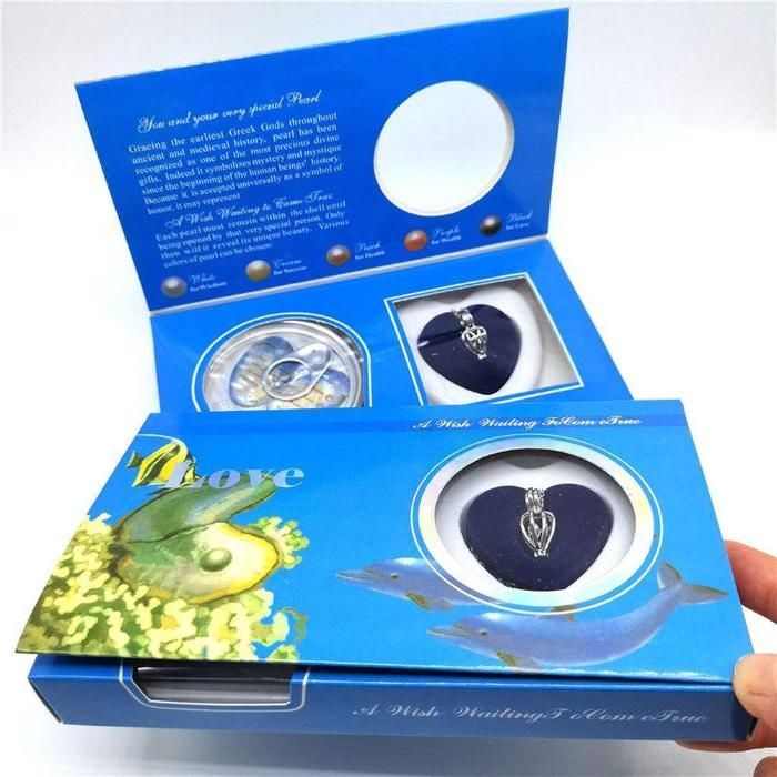 Open the Oyster, Discover Her Pearl – Love Necklace Gift