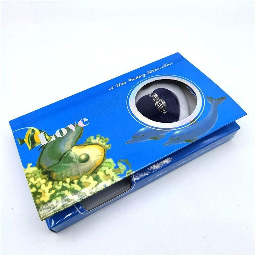 Open the Oyster, Discover Her Pearl – Love Necklace Gift