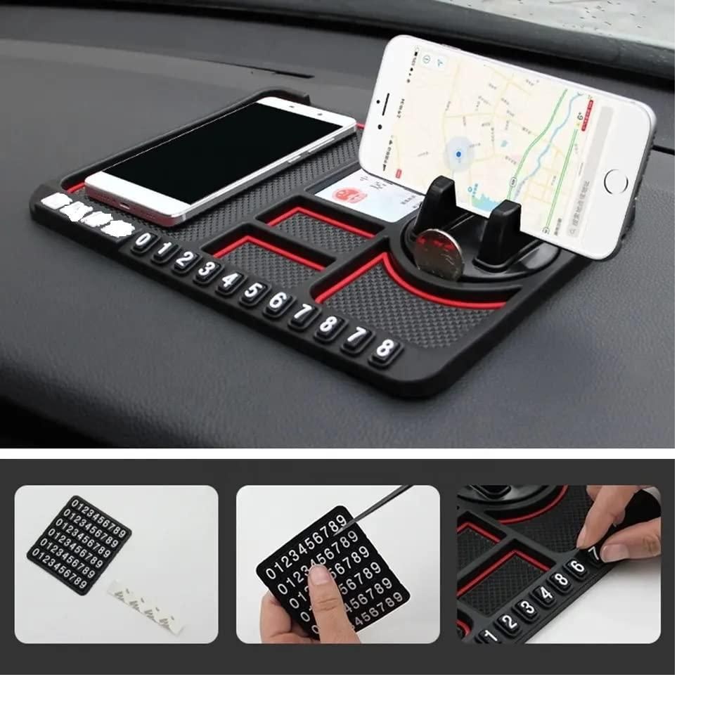 HSR Car Dashboard Phone Holder – Anti-Slip Silicone GPS Mount