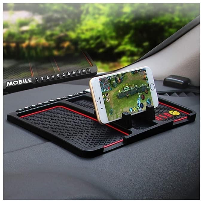 HSR Car Dashboard Phone Holder – Anti-Slip Silicone GPS Mount